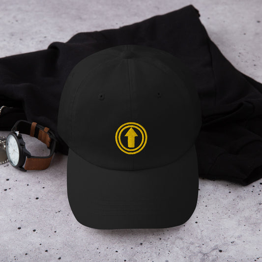 Dad Hat Unisex (Yellow Logo)